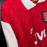 ARSENAL BERGKAMP 1995-1996 ORIGINAL JERSEY Size XL