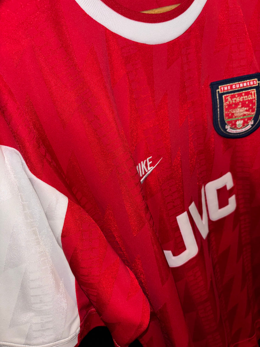 ARSENAL WRIGHT 1995-1996 ORIGINAL JERSEY Size XL