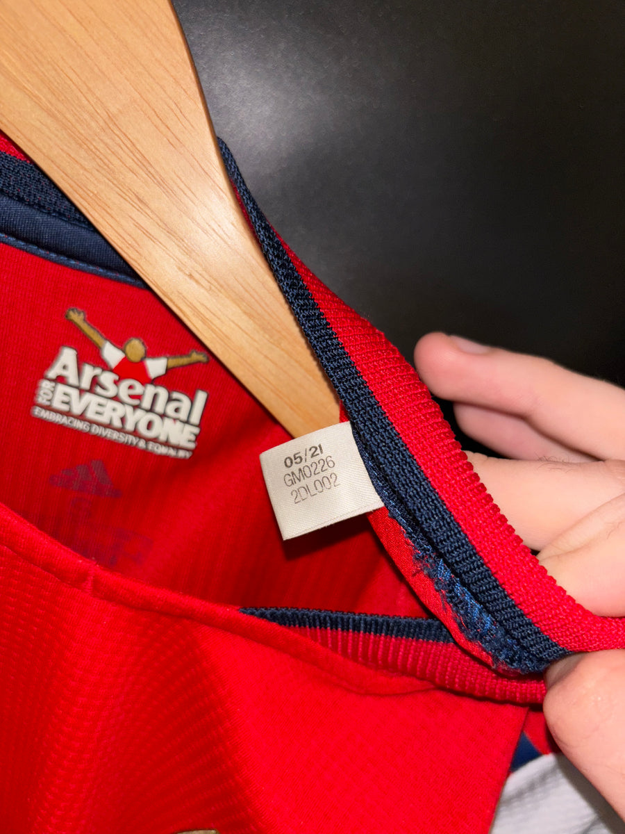 ARSENAL SAKA 2021-2022 ORIGINAL PLAYER JERSEY Size S