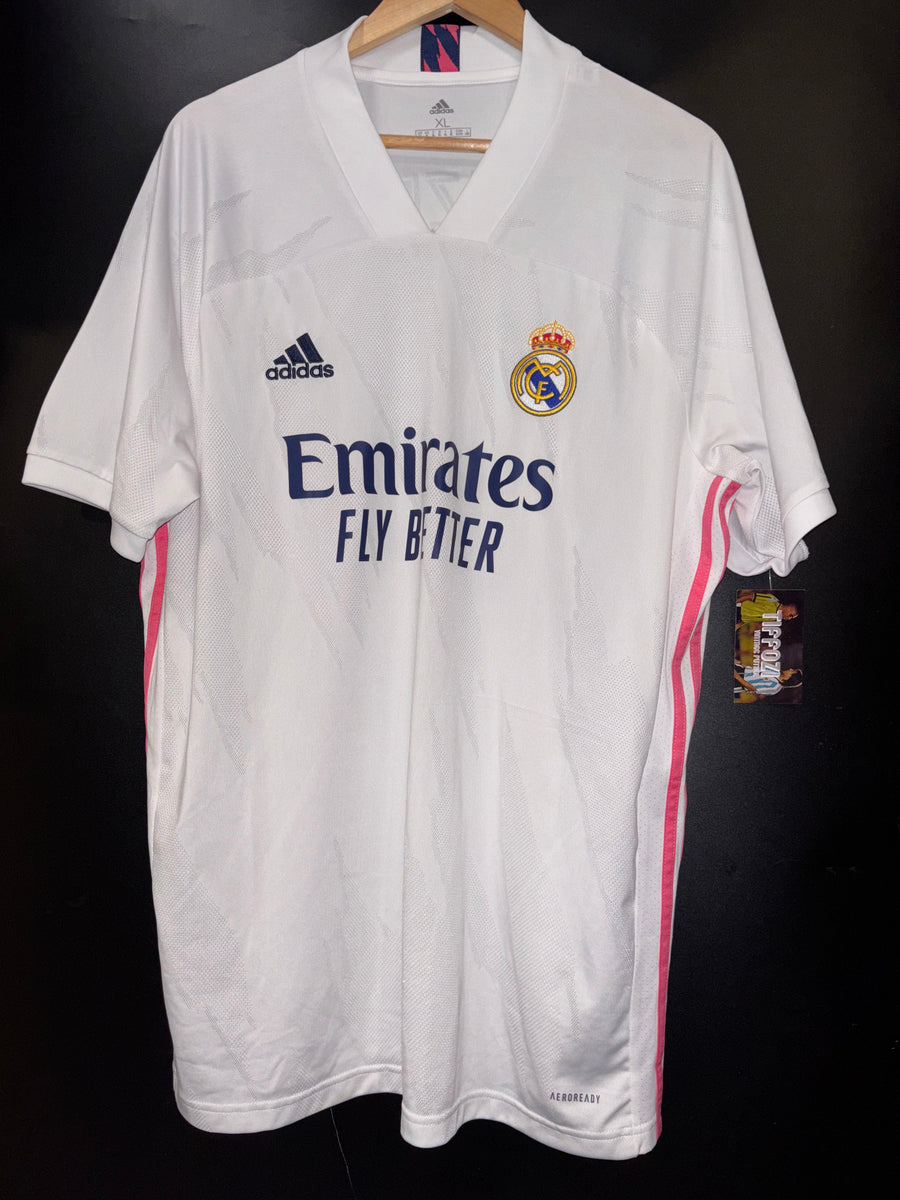 REAL MADRID BENZEMA 2020-2021 ORIGINAL JERSEY Size XL