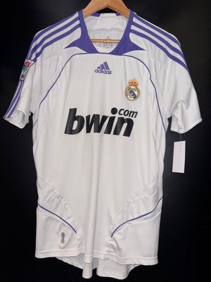 REAL MADRID RAMOS 2007-2008 ORIGINAL JERSEY Size M
