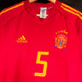 SPAIN 2004-2005 PUYOL ORIGINAL JERSEY Size L