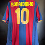 BARCELONA RONALDINHO 2007-2008 ORIGINAL JERSEY Size XL