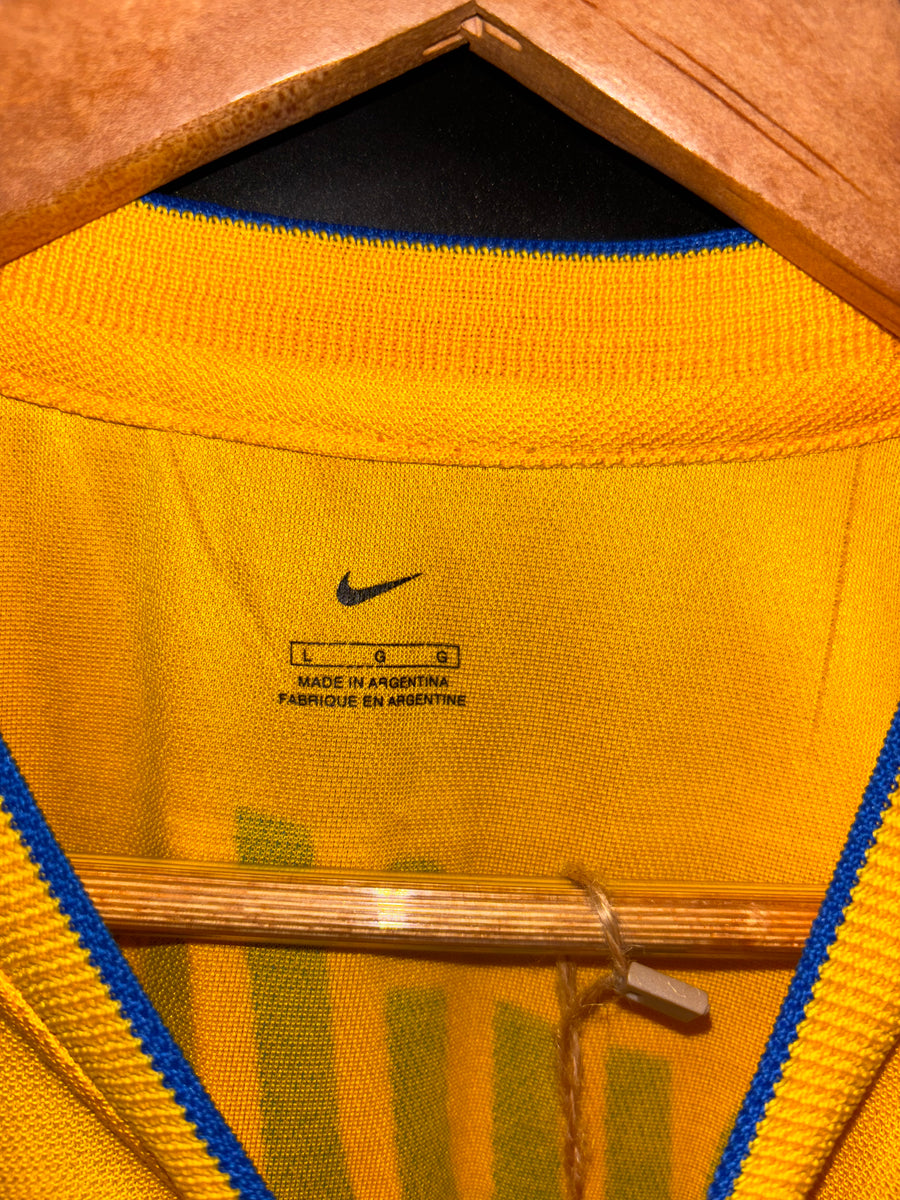 BOCA JUNIORS RIQUELME 2000-2001 ORIGINAL JERSEY Size L