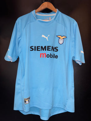 LAZIO SIMEONE 2002-2003 ORIGINAL JERSEY Size XL