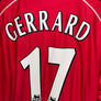 LIVERPOOL GERRARD 2001-2002 ORIGINAL JERSEY Size L