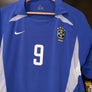 BRAZIL RONALDO 2002-2003 ORIGINAL PLAYER JERSEY SIZE L