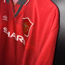 MANCHESTER UNITED CANTONA 1994-1995 ORIGINAL JERSEY Size M