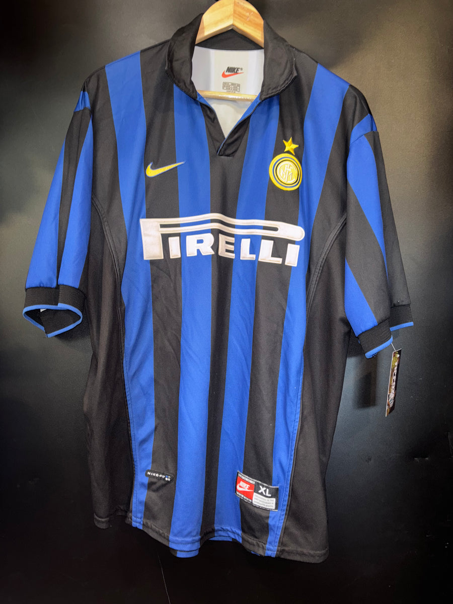 INTER MILAN RONALDO 1998-1999 JERSEY Size XL