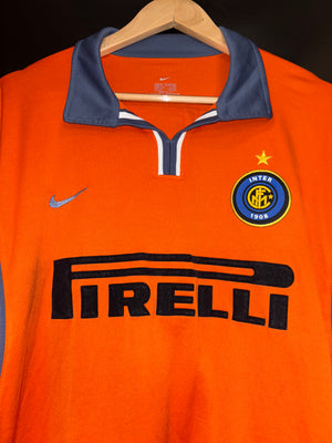 INTER MILAN ZAMORANO 2000-2001 ORIGINAL JERSEY Size XL