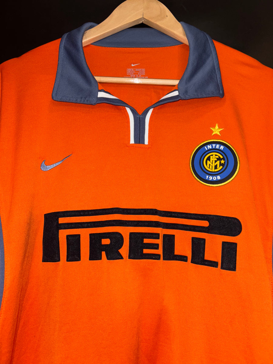INTER MILAN ZAMORANO 2000-2001 ORIGINAL JERSEY Size XL