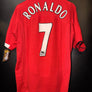 MANCHESTER UNITED RONALDO 2004-2005 ORIGINAL JERSEY Size XL