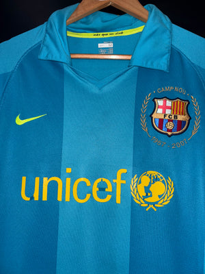 BARCELONA RONALDINHO 2007-2008 ORIGINAL JERSEY Size M