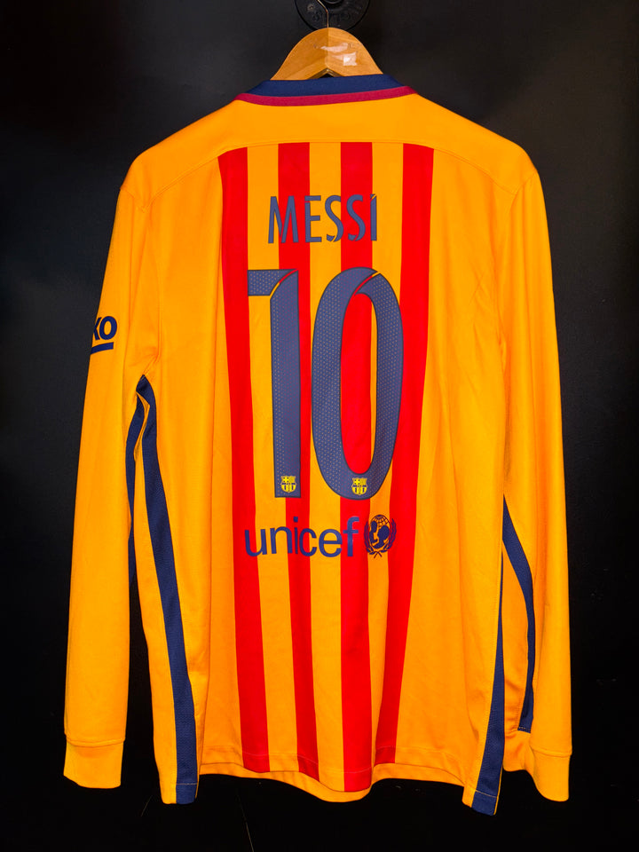 BARCELONA MESSI 2015-2016 ORIGINAL JERSEY Size L