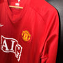 MANCHESTER UNITED HARGREAVES 2007-2008 ORIGINAL JERSEY Size XL