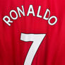 MANCHESTER UNITED RONALDO 2021-2022 ORIGINAL PLAYER JERSEY Size 2XL