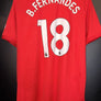 MANCHESTER UNITED FERNANDES 2019-2020 ORIGINAL JERSEY SIZE XL