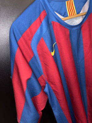 BARCELONA MESSI 2005-2006 ORIGINAL JERSEY Size S