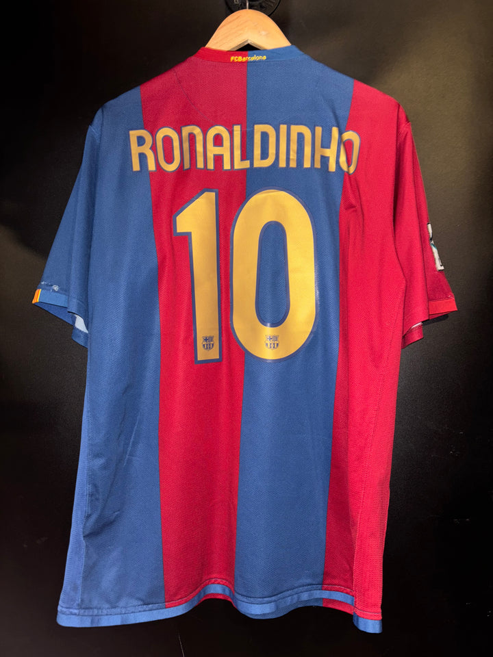 BARCELONA RONALDINHO 2006-2007 ORIGINAL JERSEY Size XL