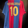 BARCELONA RONALDINHO 2006-2007 ORIGINAL JERSEY Size XL