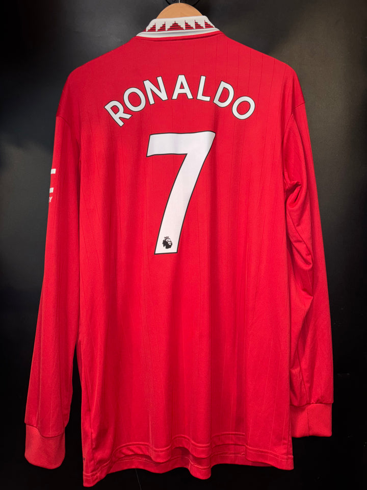 MANCHESTER UNITED RONALDO 2022-2023 ORIGINAL JERSEY Size L