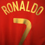 PORTUGAL RONALDO 2008-2009 ORIGINAL JERSEY Size L