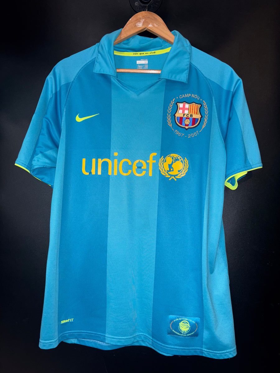 BARCELONA RONALDINHO 2007-2008 ORIGINAL JERSEY Size M