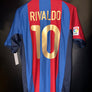 BARCELONA RIVALDO 2001-2002 ORIGINAL JERSEY Size M
