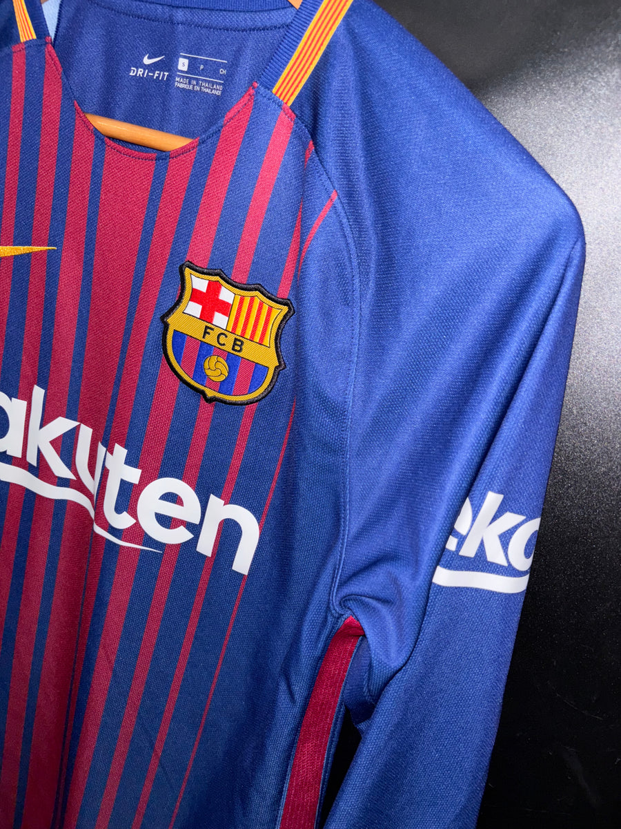 BARCELONA MESSI 2017-2018 ORIGINAL JERSEY Size S