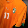 IVORY COAST DROGBA 2012-2013 ORIGINAL JERSEY Size M