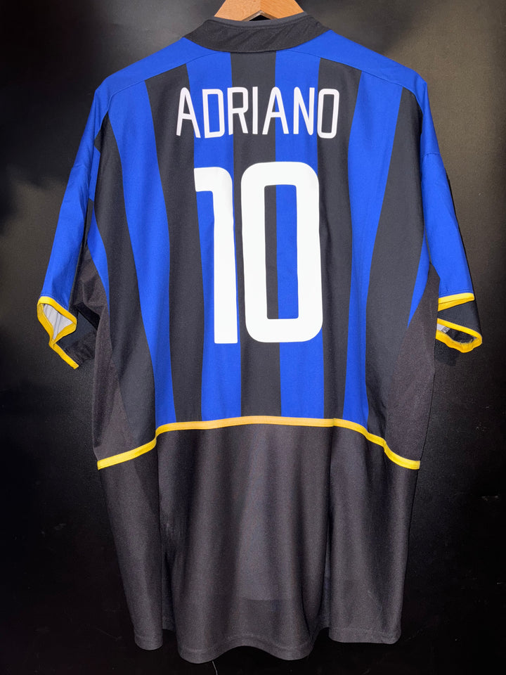 INTER MILAN ADRIANO 2002-2003 ORIGINAL JERSEY Size L