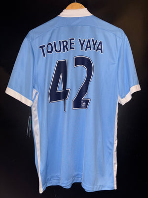 MANCHESTER CITY TOURE 2015-2016 ORIGINAL JERSEY Size XL