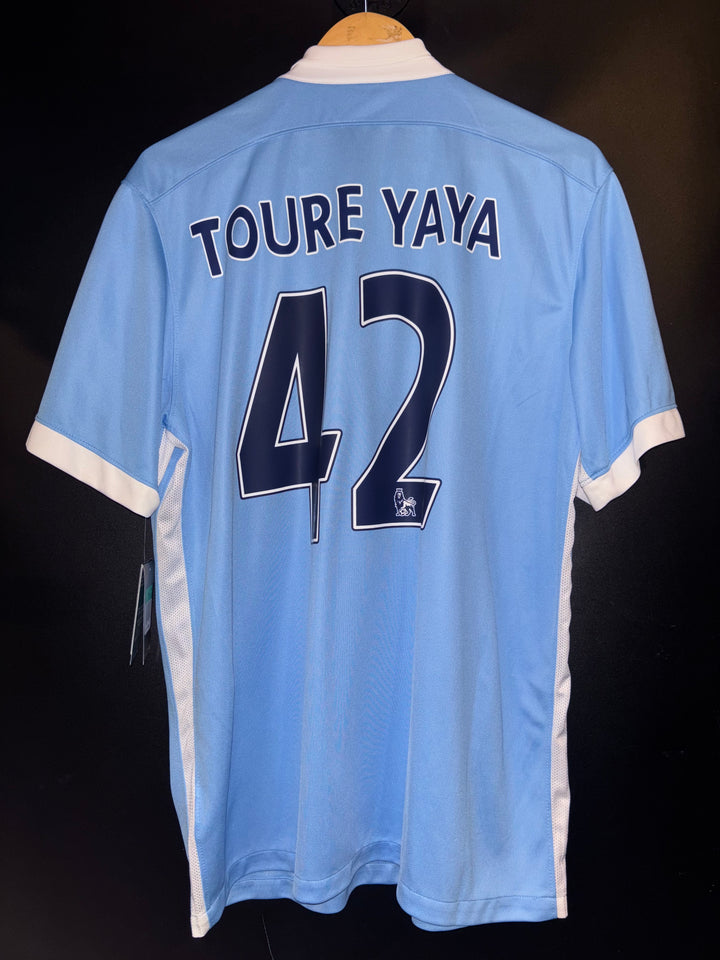 MANCHESTER CITY TOURE 2015-2016 ORIGINAL JERSEY Size XL