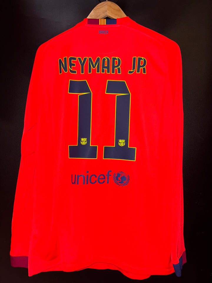 BARCELONA NEYMAR JR 2014-2015 ORIGINAL JERSEY Size L