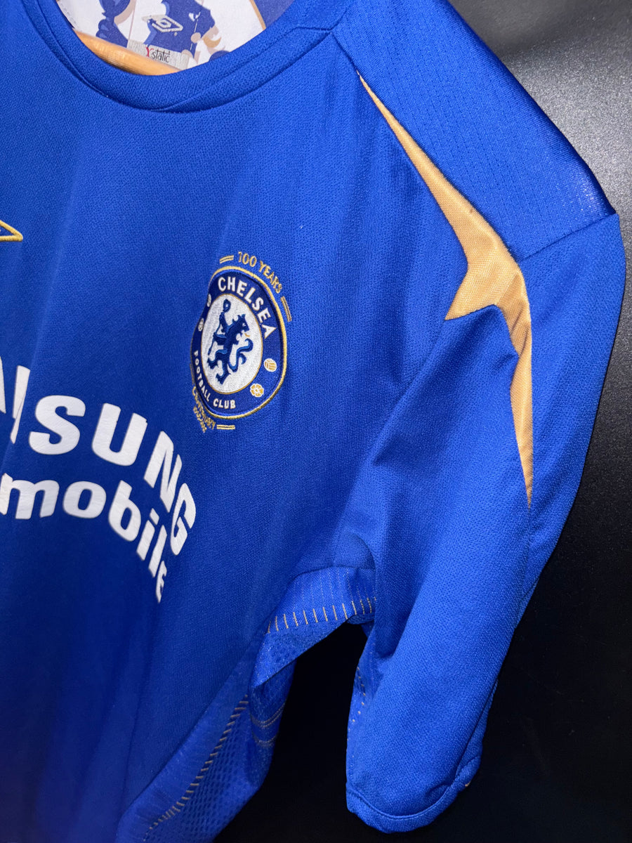 CHELSEA DROGBA 2005-2006 ORIGINAL JERSEY SIZE L
