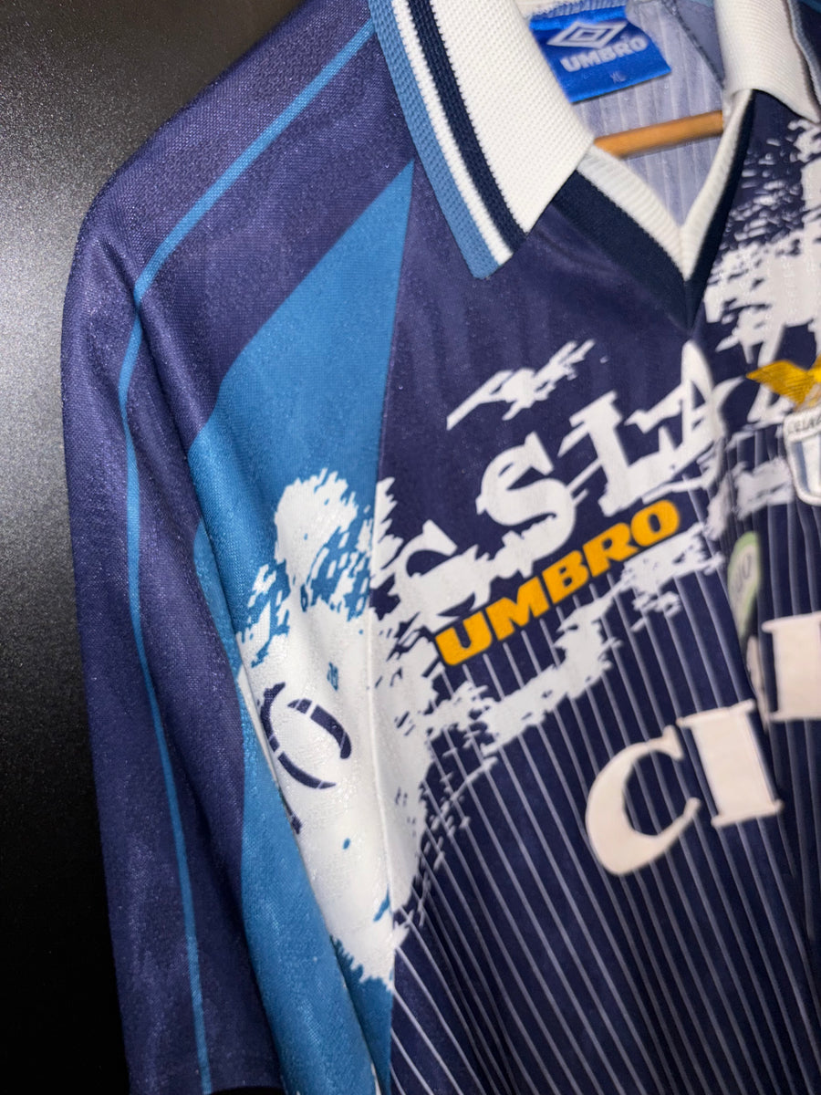 LAZIO SIGNORI 1996-1997 ORIGINAL JERSEY Size XL