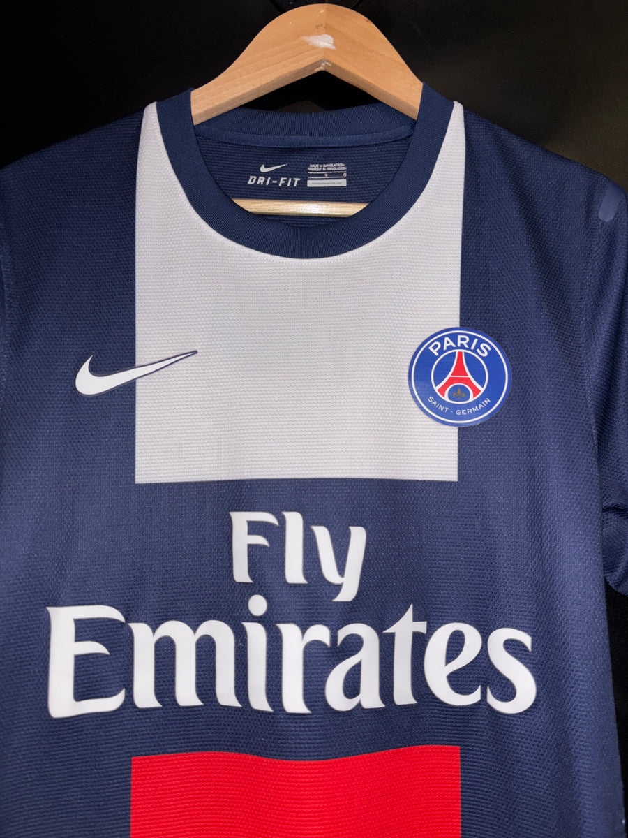 PSG PARIS SAINT GERMAIN BECKHAM 2013-2014 ORIGINAL PLAYER JERSEY SIZE L