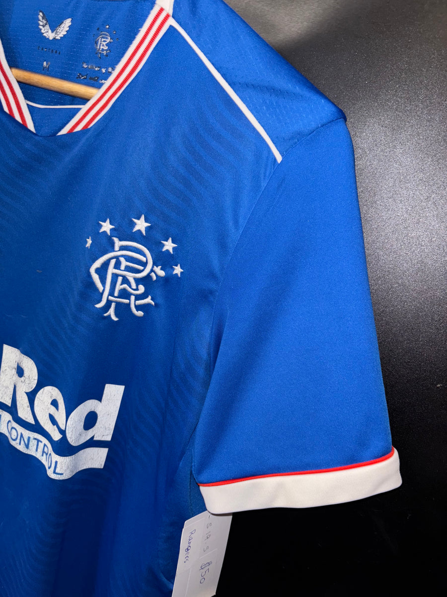 GLASGOW RANGERS 2020-2021 ORIGINAL JERSEY Size M