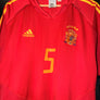 SPAIN PUYOL 2004-2005 ORIGINAL JERSEY Size L