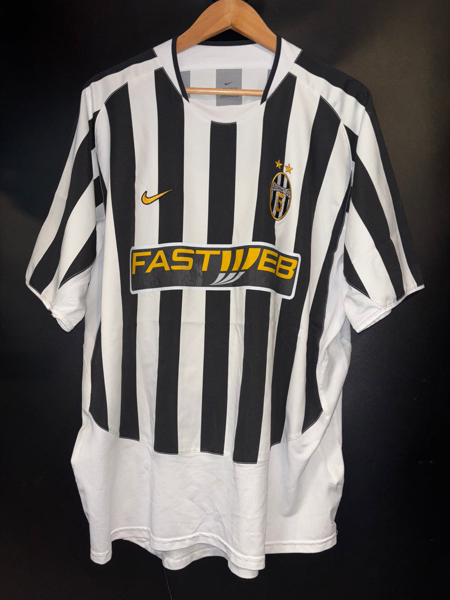JUVENTUS DEL PIERO 2003-2004 ORIGINAL JERSEY Size XL