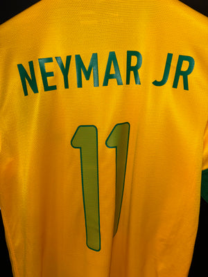 BRAZIL NEYMAR JR 2012-2013 ORIGINAL JERSEY SIZE M