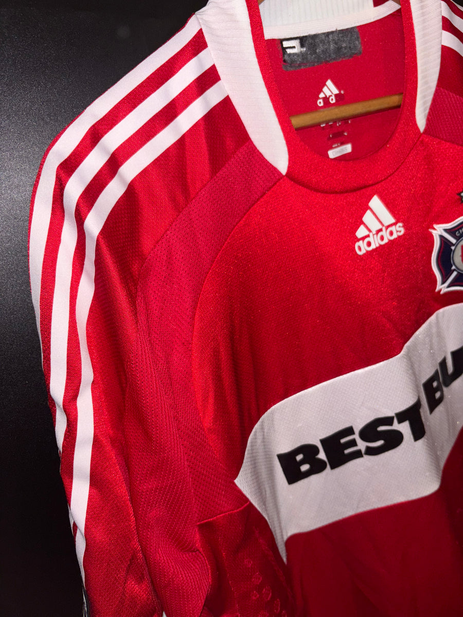 CHICAGO FIRE BLANCO 2008-2009 ORIGINAL PLAYER JERSEY Size L