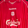 LIVERPOOL GERRARD 2001-2002 ORIGINAL JERSEY Size L