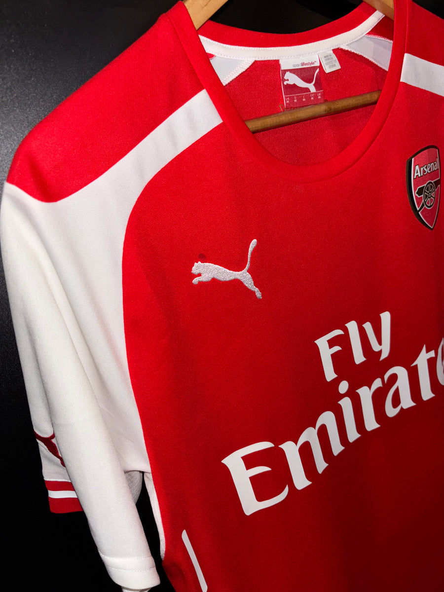 ARSENAL OZIL 2014-2015 ORIGINAL JERSEY Size M