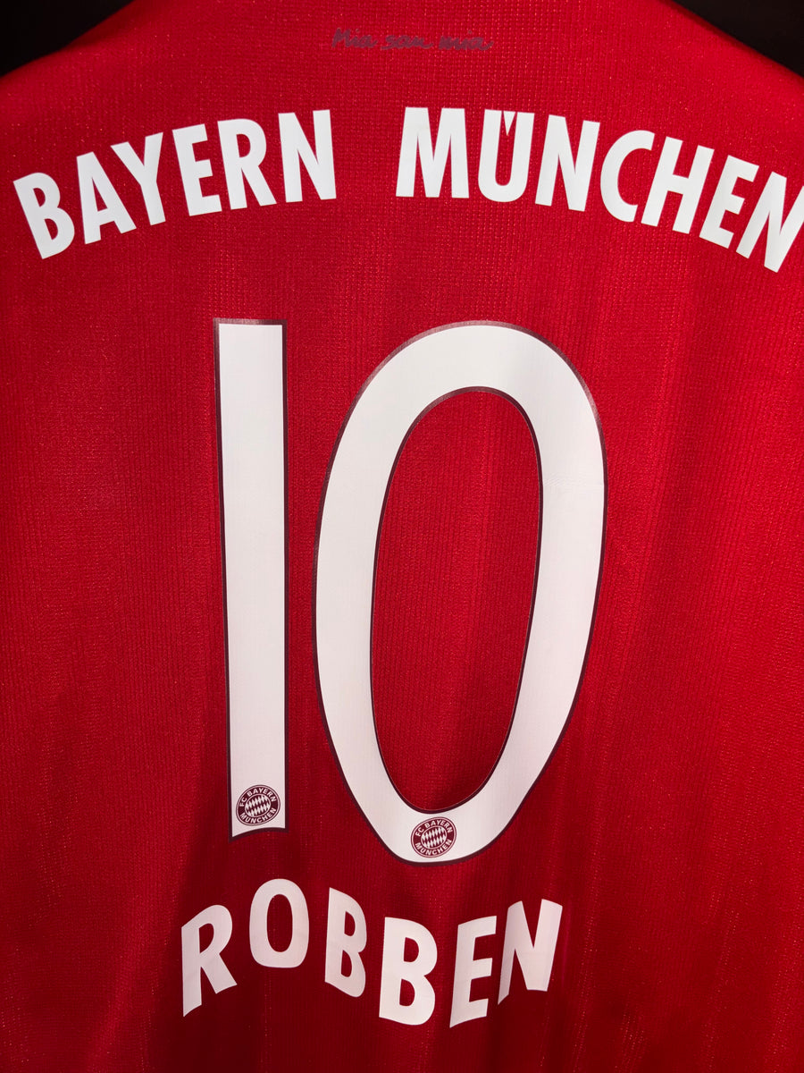 BAYERN MUNICH ROBBEN 2015-2016 ORIGINAL JERSEY Size XL
