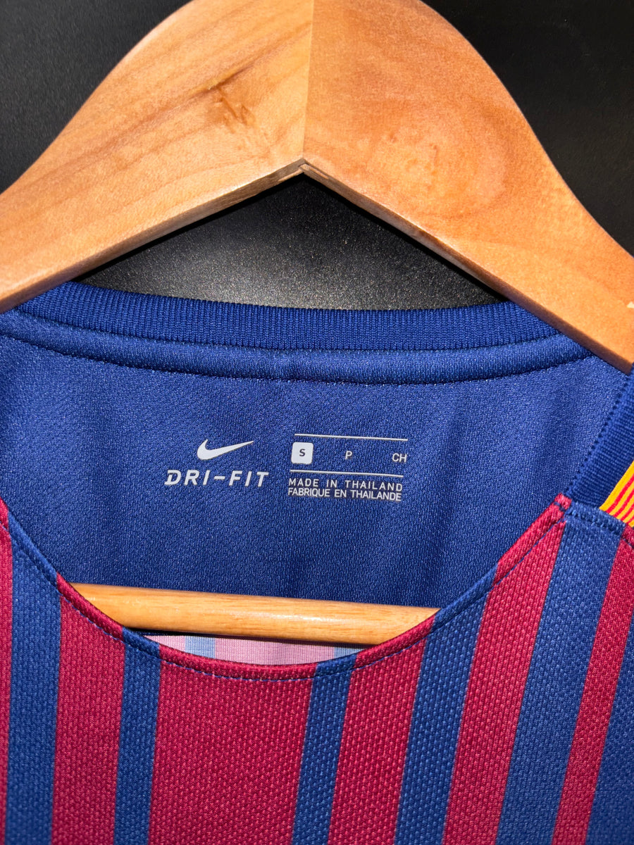 BARCELONA MESSI 2017-2018 ORIGINAL JERSEY Size S