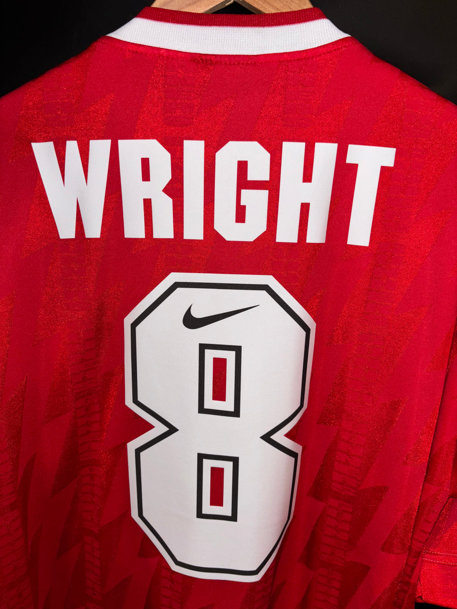 ARSENAL WRIGHT 1995-1996 ORIGINAL JERSEY Size XL
