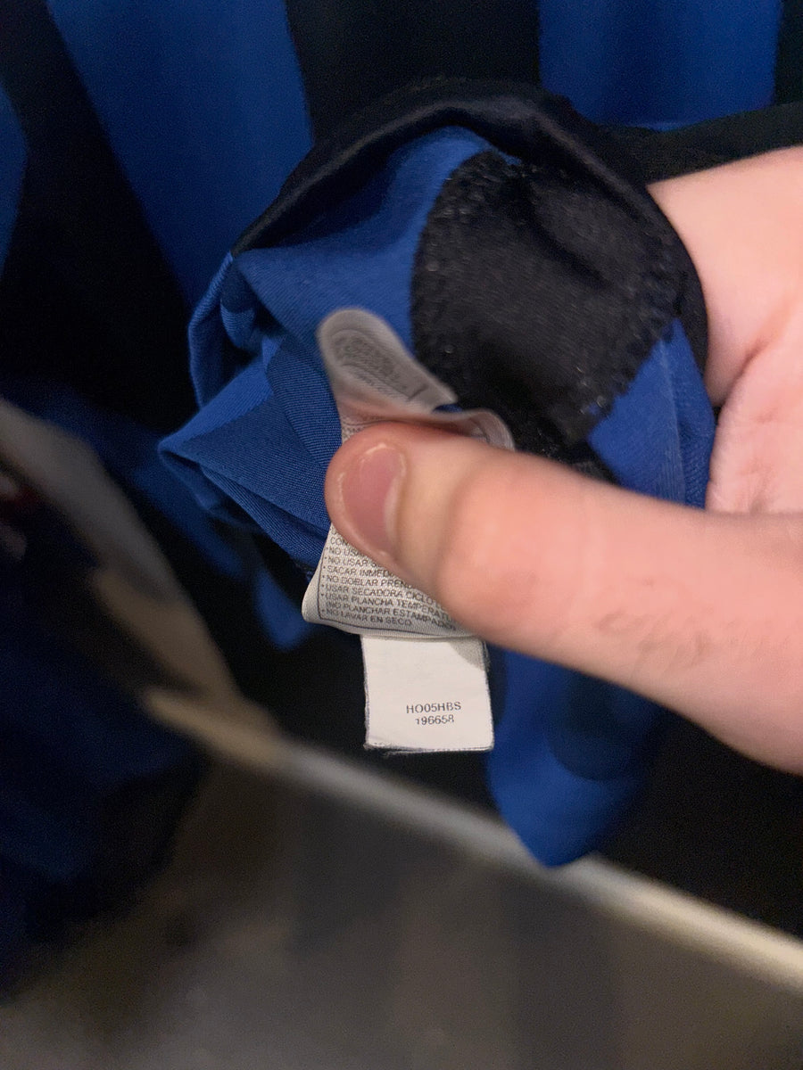 INTER MILAN ADRIANO 2005-2006 ORIGINAL JERSEY Size L