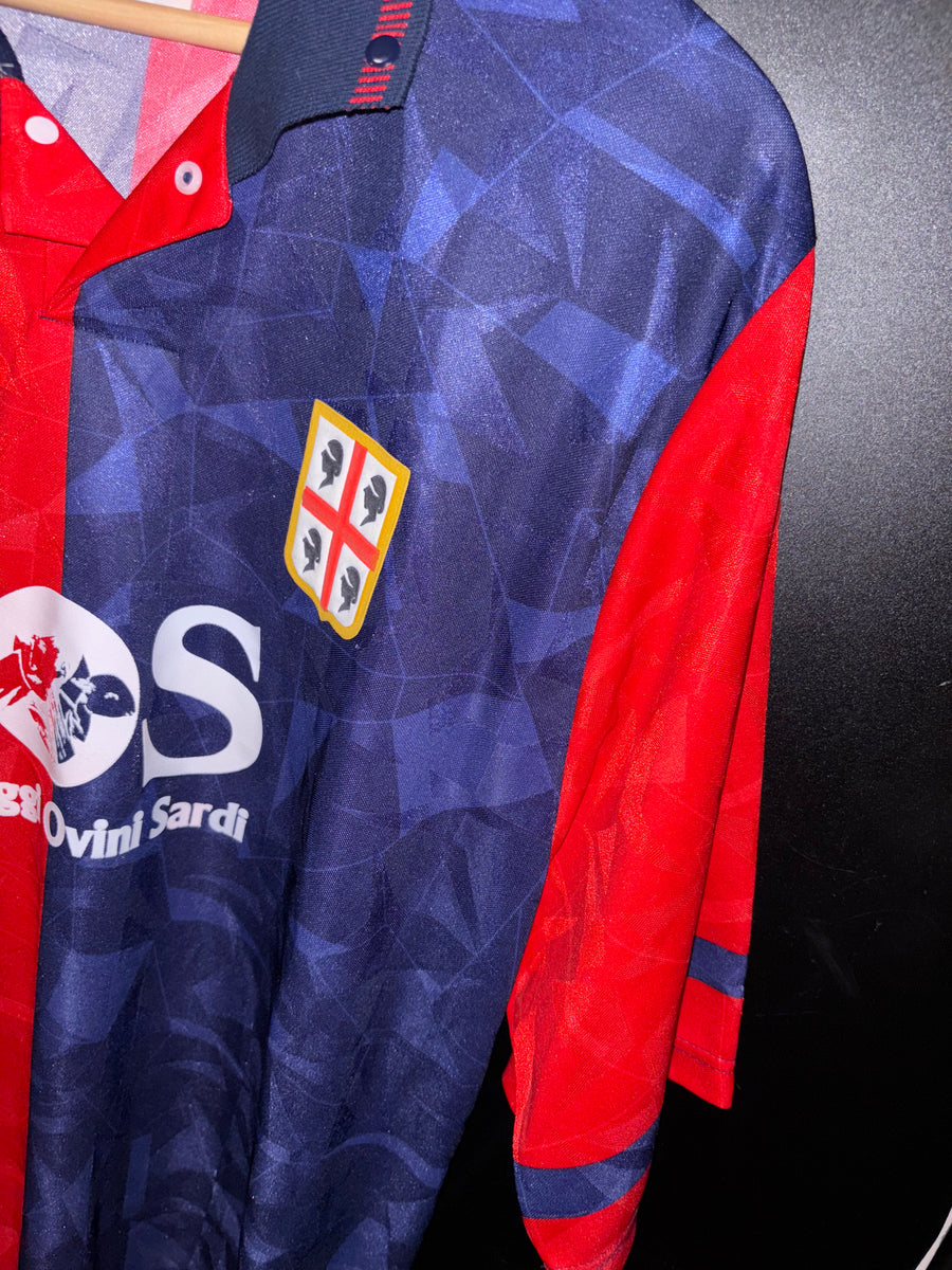 CAGLIARI 1991-1992 ORIGINAL  JERSEY Size XL