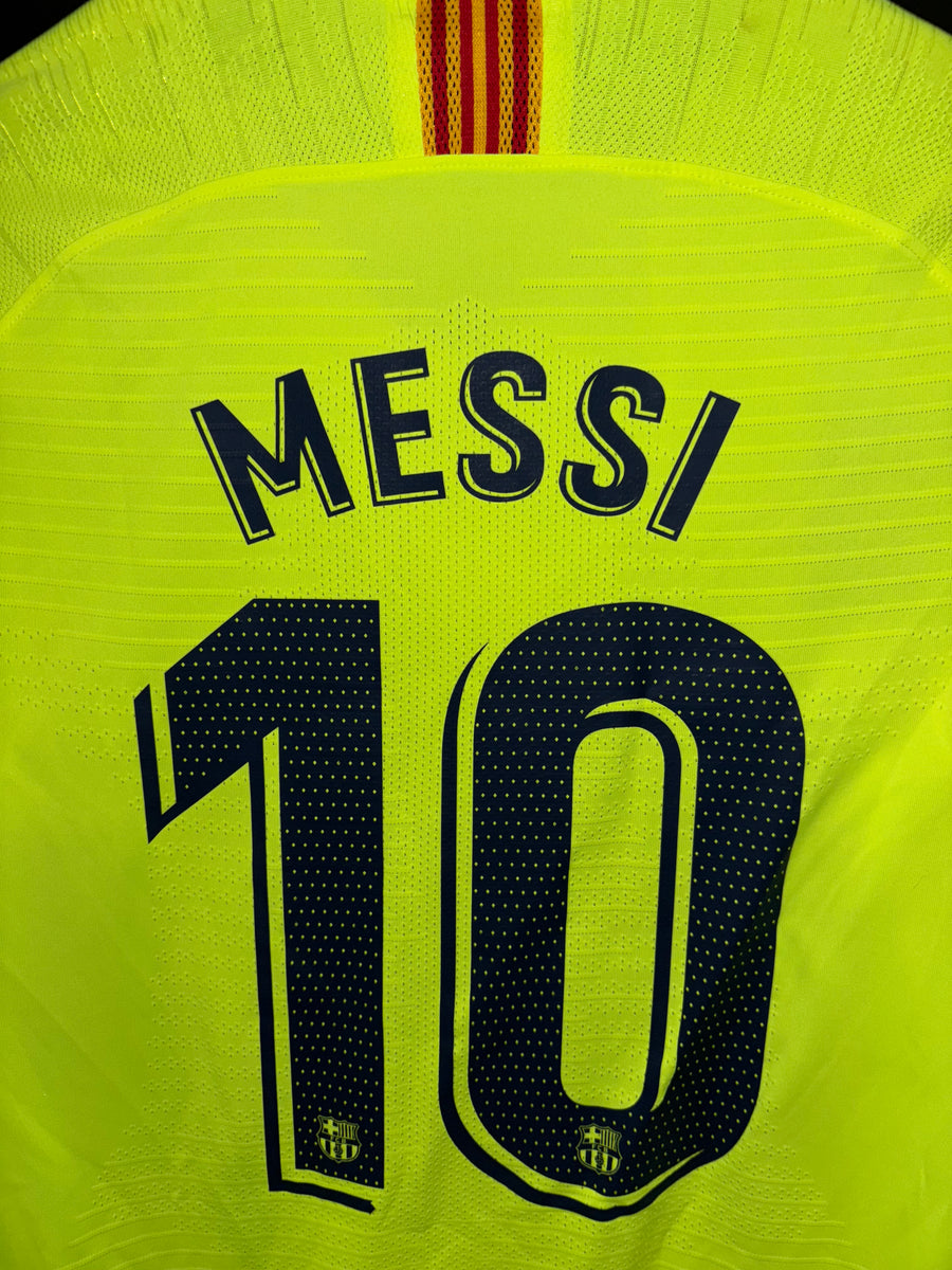 BARCELONA MESSI 2018-2019 ORIGINAL PLAYER JERSEY Size M